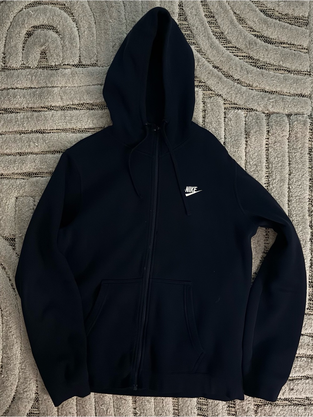 Nike Blue Zipper